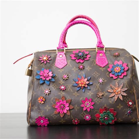 borsa louis vuitton con righe personalizzata